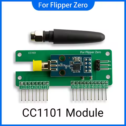 For Flipper Zero WiFi CC1101 SubGhz 433Mhz Development Board GPIO CC1101 Mouse Module For Flipper Ze