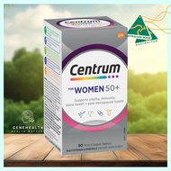 [AUS Direct Import] Centrum For Women 50+ 60 / 90 Tablets Silver