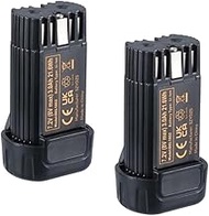 Gcxvyuot 3.0Ah 8V battery Rechargeable compatible with DeWalt DW4390 DCL23 DCB095 DCF682(2pcs)