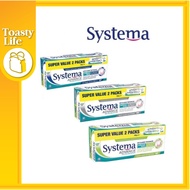 [ Systema ] SYSTEMA TOOTHPASTE 2X130g ( SUPER VALUE 2 PACKS )