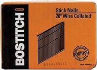 BOSTITCH S6DGAL-2M Thickcoat Clipped Head 2-Inch by .113-Inch by 28 Degree Wire Collated Framing Nail (2,000 per Box)