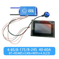 100 BALANCE Lcd Touch Screen WIFI Set 1A Active Balanced Protection Board NMC Lifepo Lithium Battery