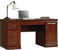 Sauder Heritage Hill Computer Credenza, Classic Cherry finish, L: 59.13" x W: 20.47" x H: 30.16"