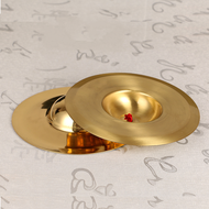 ฉาบทองเหลือง 5 นิ้ว ฉาบทองเหลือง 6 นิ้ว 8 นิ้ว