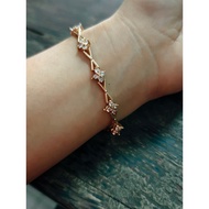 Bracelet Xuping LuxuryWanita GSBRW 7529 17K Gold Chain Bracelet 18K/22K