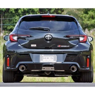 HKS Legamax Sports Exhaust - TOYOTA GR Corolla / GZEA14H / Titanium Tip / PN: 31021-AT009 / Muffler