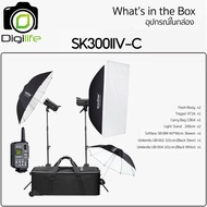 Godox Studio Flash SK300IIV-C SET ชุดแฟลชสตูดิโอ 300W / Digilife Thailand