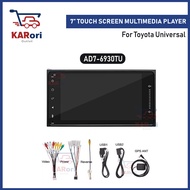 7 INCH UNIVERSAL CAR ANDROID PLAYER / TOYOTA UNIVERSAL DOUBLE DIN ANDROID PLAYER