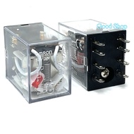MY2N Relay Has 12VDC 24VDC 24VAC 48VDC 48VAC 110VAC 220VAC. Contact Page 5A250VAC.