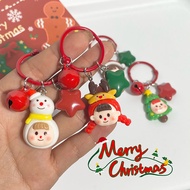 Original Cute Cartoon More Sister Christmas Keychain Bell Card Ring Sweet Student Bag Pendant New Year Gift Christmas Gift Christmas Decoration