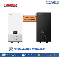 *INSTALL AVAILABLE* Toshiba Instant Electric Water Heater DSK33ES5SB/DSK33ES5SW w/ Built-In ELCB & D