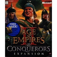 PC GAME DVD CASSETTE: AGE OF EMPIRE II THE CONQUERRS EXPANSION