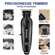 Kemei KM-2293 Professional Barber Hair Trimmer Zero Gapped Cordless Rechargeable Men Clippers