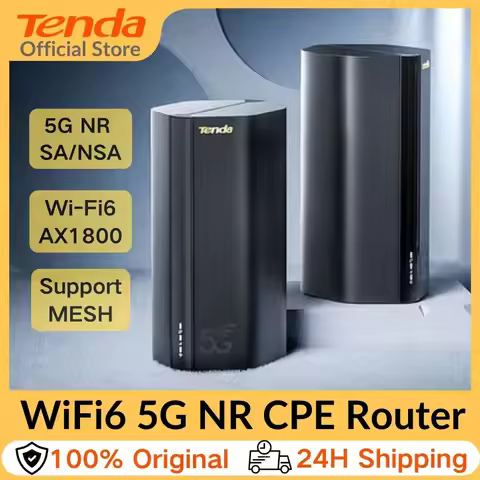 Tenda 5G SIM Router AX1500 AX1800 Wi-Fi 6 wireless CPE Modem WiFi Hotspot 5G/4G/3G Multi-Mode 2.4Ghz