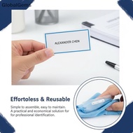 ️GG ️ 10-50Pcs Name Tag Blank Name Badges Acrylic Name Tag Holders 70x30mm Insert Blank PH