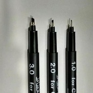 Snowman calligraphy pen / calligraphy marker / drawing pen