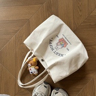 Japan Japan Miffy Rabbit Canvas Shoulder Bag Exquisite Embroidery Fashionable All-Match Large-Capaci