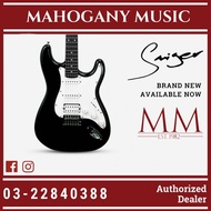 Smiger L-G1m-H Strat HSS Black Electric Guitar