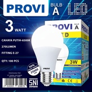 Provi Energy Saving Lamp 3w bulb/LED 3w Bulb Provi