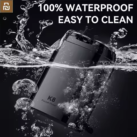 Youpin ENCHEN Electric Shaver K8 Mini Shaver Razor Pocket Beard Trimmer 2D Floating Shaving Machine 