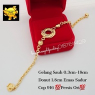 🔥Gelang Pandora DONUT Suasa Cop 916🔥💯persis ori💯