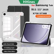HHines for Samsung Galaxy Tab A11 8.7 Inch 2025 X135G X133N S11 X730 S10 Lite FE X520 11 Inch S9 A9 