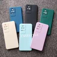 Case poco F3 poco F4 5G poco F4 GT 5G poco F5 5G poco F6 5G Softcase Candy Macaron Square Plain Case