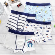 [Four-pack] Boys' underwear cotton Children's boxer underwear Boys bottoms shorts Baby boys brief bo
