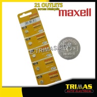 Maxell Japan SR626SW AG4 GA4 SR626 LR626 LR66 Watch Coin Battery (5PCS)