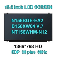 15.6 30PINS Laptop Display NT156WHM-N42 FIT N156BGE-EA2 B156XW04 V.7 V.8 LTN156AT39 37 NT156WHM-N12 
