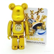 Bearbrick Series 28 Basic Be@rbrick Medicom Toy Gold Limited Edition