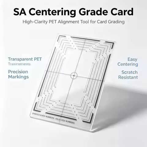 Card Centering Grading Tool for Pokémon TCG, Trading Card Grading for Collectible Cards