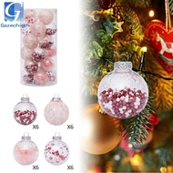 Gazechimp 24 Pieces Christmas Ball Ornaments Christmas Baubles Christmas Hanging