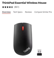 全新 Lenovo ThinkPad Essential Wireless Mouse 滑鼠