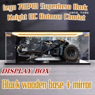 ❤️acrylic display box for toys Stackable Lego 76240 Superhero Dark Knight DC Batman Chariot Figure S