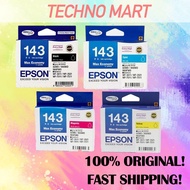 [Local Stock] Original Epson 143 T143 Black Cyan Magenta Yellow for ME900WD / ME960FWD / WF-7011 / W