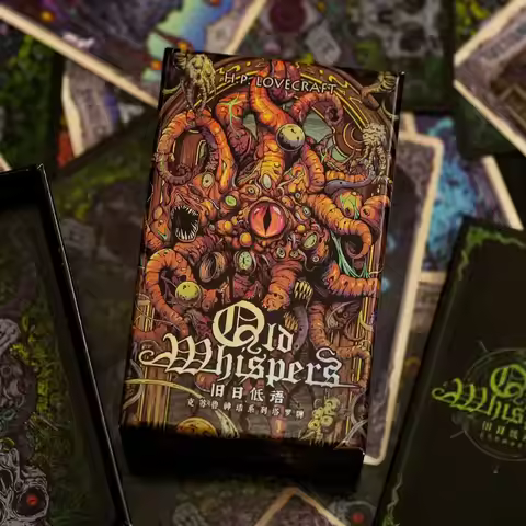 Cthulhu Mythos Comicology (Old Whispers) Tarot - 78 cards with guidebook