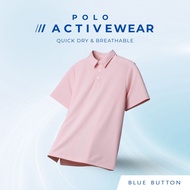 BlueButton Active Wear PinkPOLO Shirt
