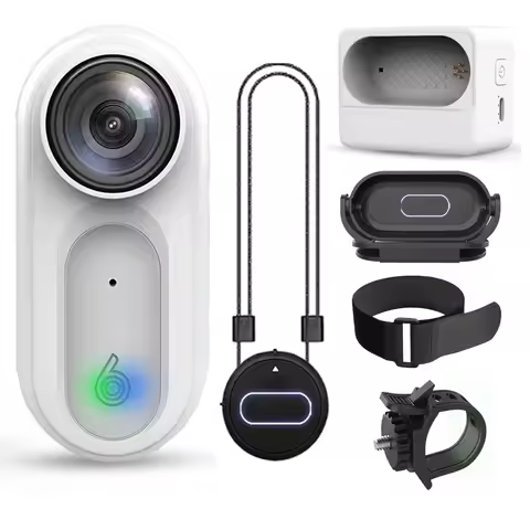 1080P Waterproof 2 meters Thumb Action Camera POV Cam Small Magnetic Body Camera Portable Vlogging C