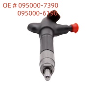 High quality New  095000-7390 095000-6190 Fuel Injector For DENSO Toyota HIACE HILUX 2.5D 2KD-FTV