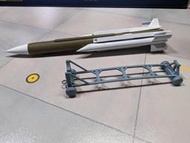 1/72 雄三飛彈(陸射型及台車各二枚) 自作孽工作室生產