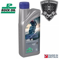 Rock Oil Guardian Motorcycle 10W40 1L Semi Synthetic Motorcycle Engine Oil with EsterGuard