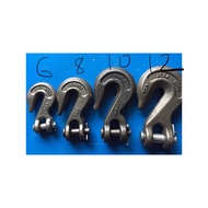 [HCM] Móc xích cẩu 6mm 8mm 10mm 12mm.BÁN LẺ TỪNG CÁI - Cáp Thép Thái Bình