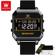 OLEVS 1103 Waterproof Quality Multifunctional Men Wristwatches Fashion Digital Silicone Strap Watche