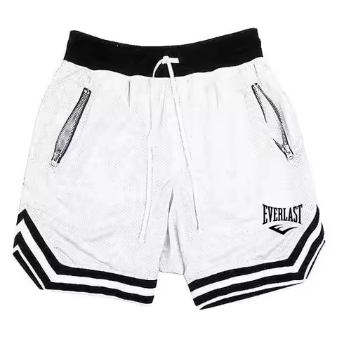 EVERLAST Fitness Sports Basketball Shorts Men's Summer Casual Loose Breathable Mesh Shorts Fashion H