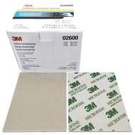 3M 02600 Sanding Sponge Microfine Sand Paper Kertas Pasir Span