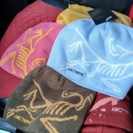 ARCTERYX Autumn And Winter New Creative Knitted Graffiti Beanie - A Must-have Knitted Slimming Coupl