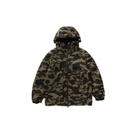 A BATHING APE x NANGA 1st Camo Aurora Tex Down Jacket Green Unused