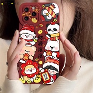 For Samsung Galaxy S26 S25 Edge Plus Ultra FE A56 M56 F56 A55 M55S F55 C55 Phone Case Chinese New Ye