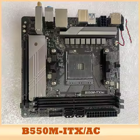B550M-ITX/AC For ASROCK Motherboard LGA1200 DDR4 Mini-ITX DDR4 M.2 10th and 11th generations
